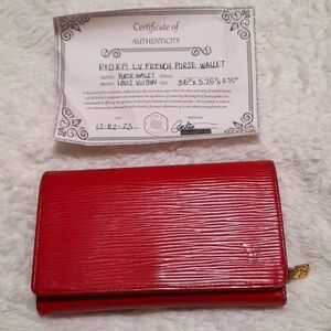 Louie Vuitton French Wallet